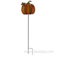 GARDEN ORNAMENT CARD - PUMPKIN AND LEAF